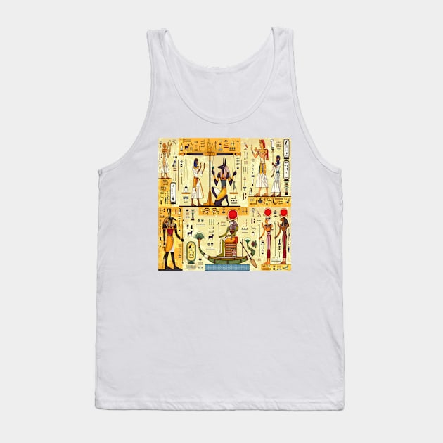 Egyptians Scroll Past Tank Top by PhotoArtLJR